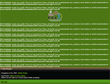 Tablet Screenshot of corporatecricketleague.com